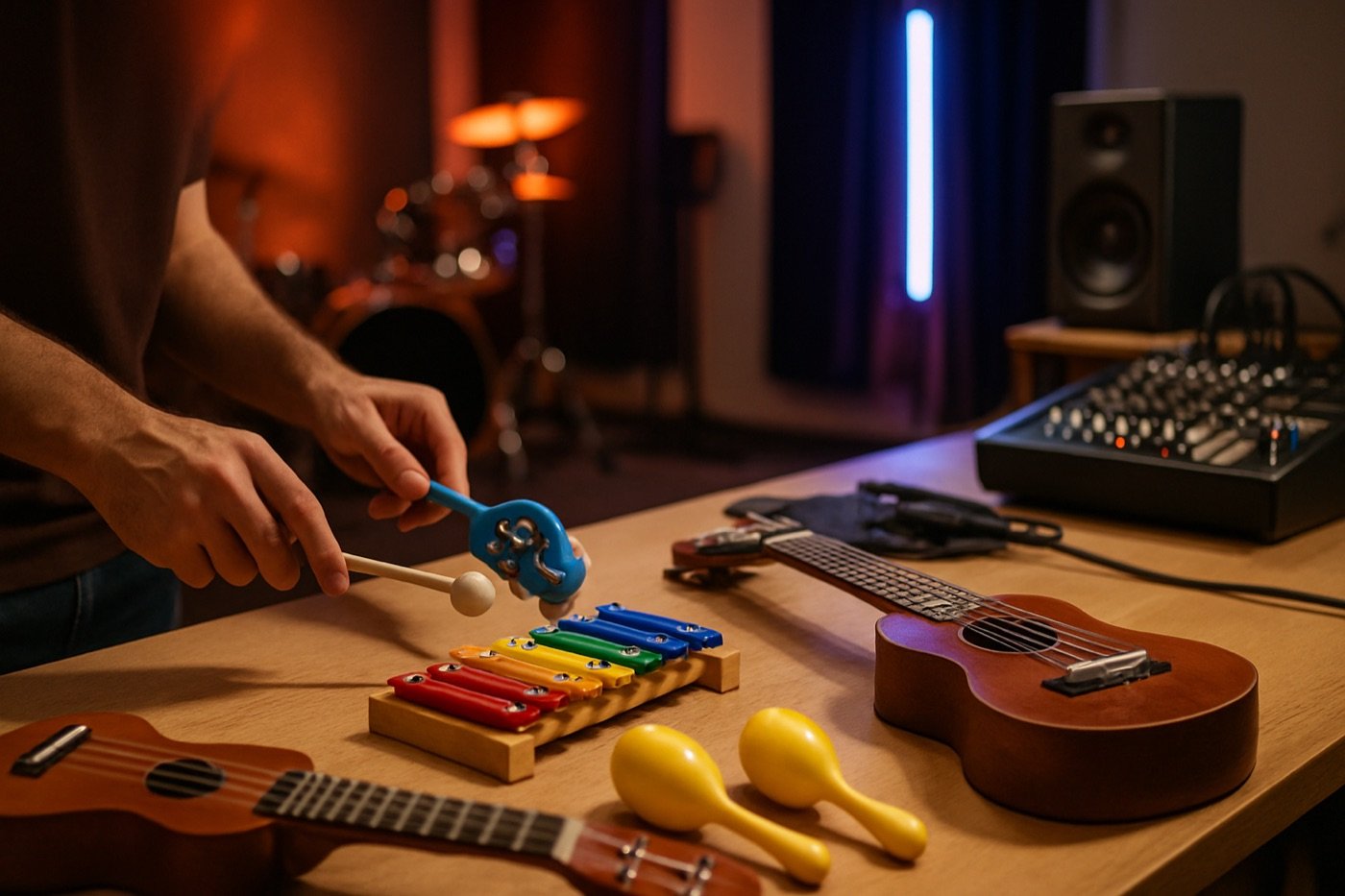 Guia de Kits de Instrumentos Infantais para Iniciação Musical