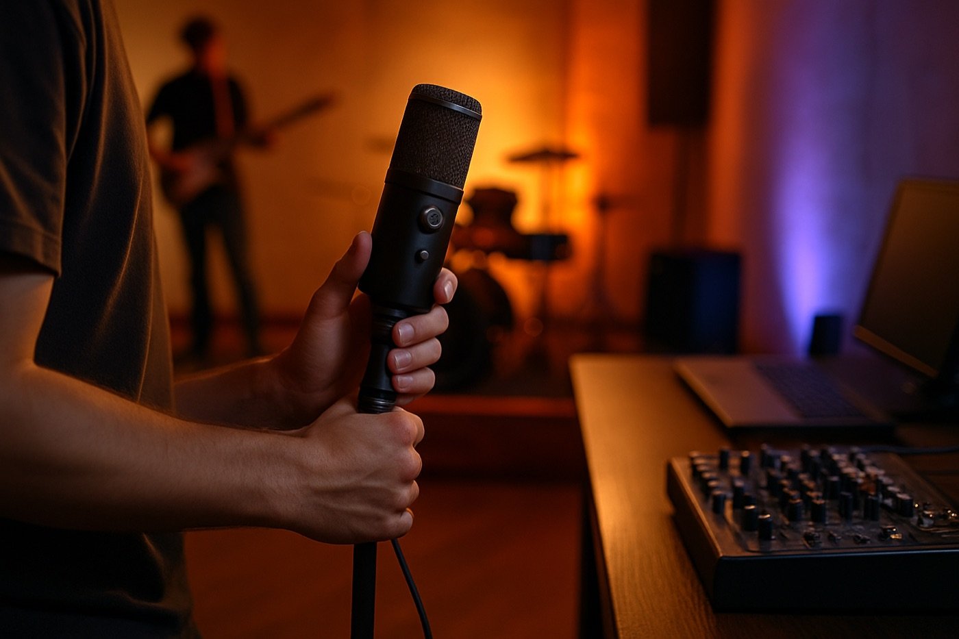 Como escolher o melhor microfone condensador USB?